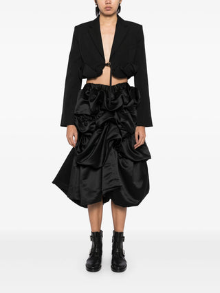 Comme Des Garçons Ruched Midi Skirt | Shop in Lisbon & Online at SHEET-1.com