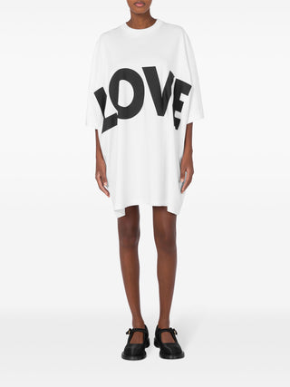 Moschino Love cotton interlock dress - SHEET-1 - LISBON STORE