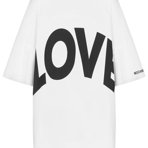 Moschino Love cotton interlock dress - SHEET-1 - LISBON STORE