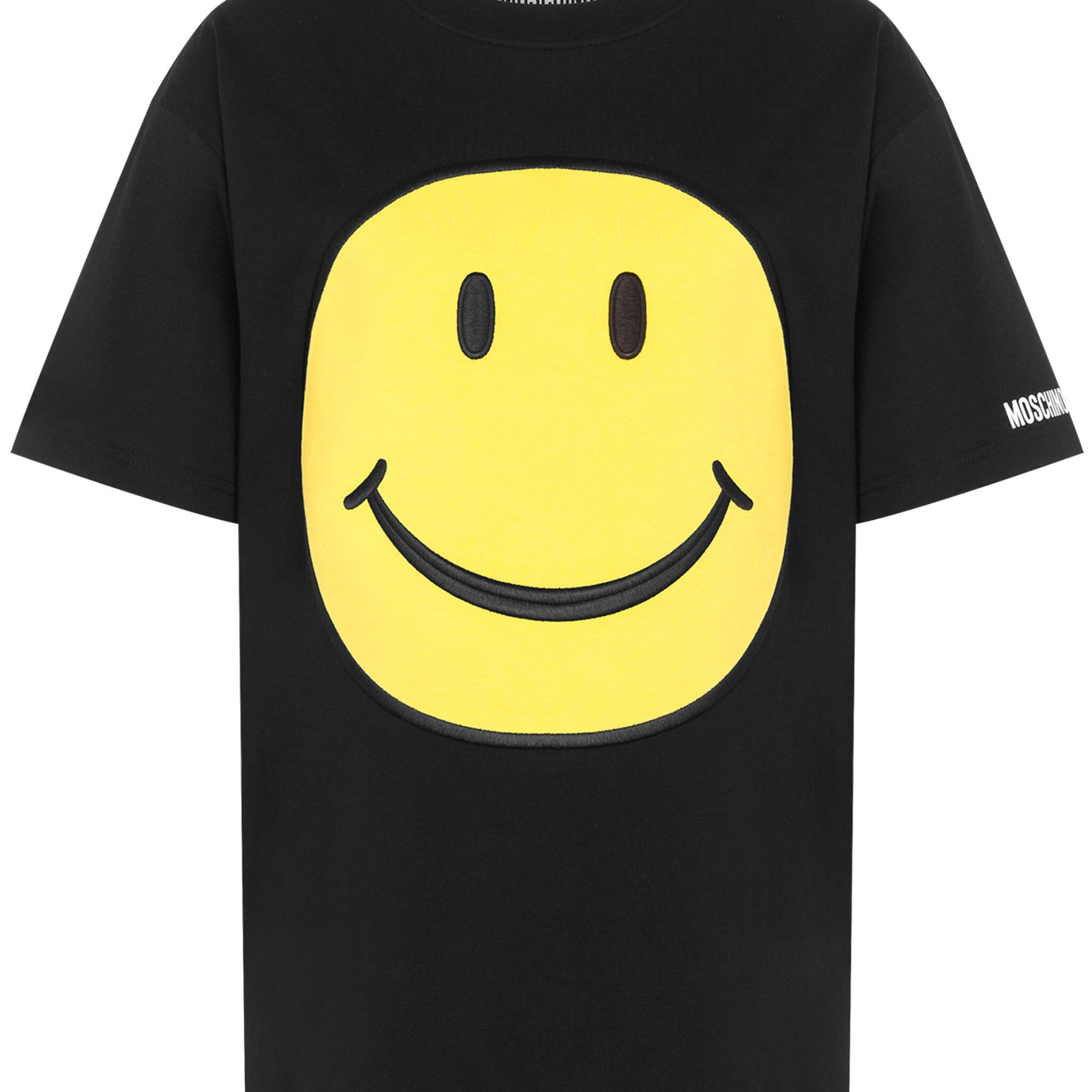 Moschino Smiley® organic jersey T-shirt - SHEET-1 - LISBON STORE