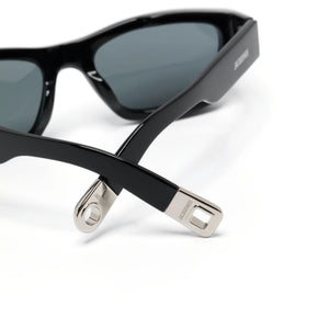 LES LUNETTES MERIDIANO TRAPEZOID-FRAME SUNGLASSES