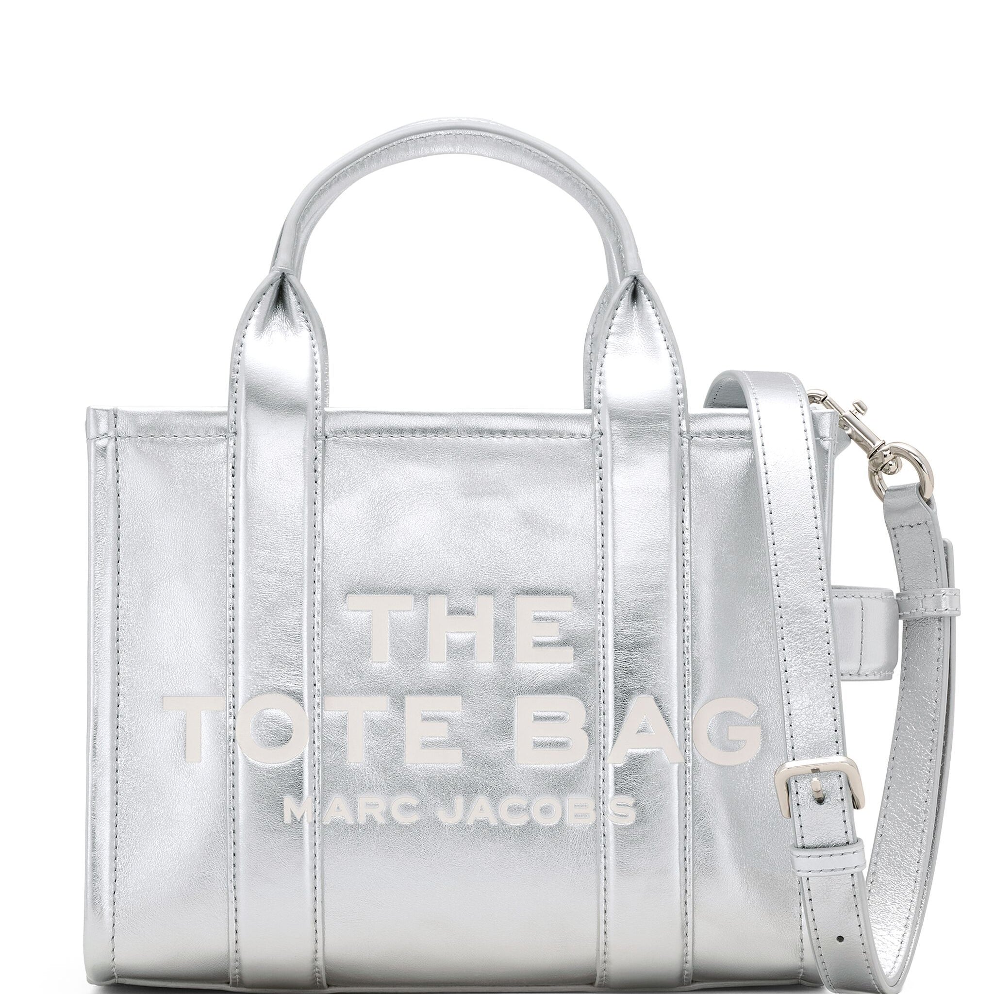 Marc Jacobs The Metallic Leather Crossbody Tote Bag - SHEET-1 - LISBON STORE