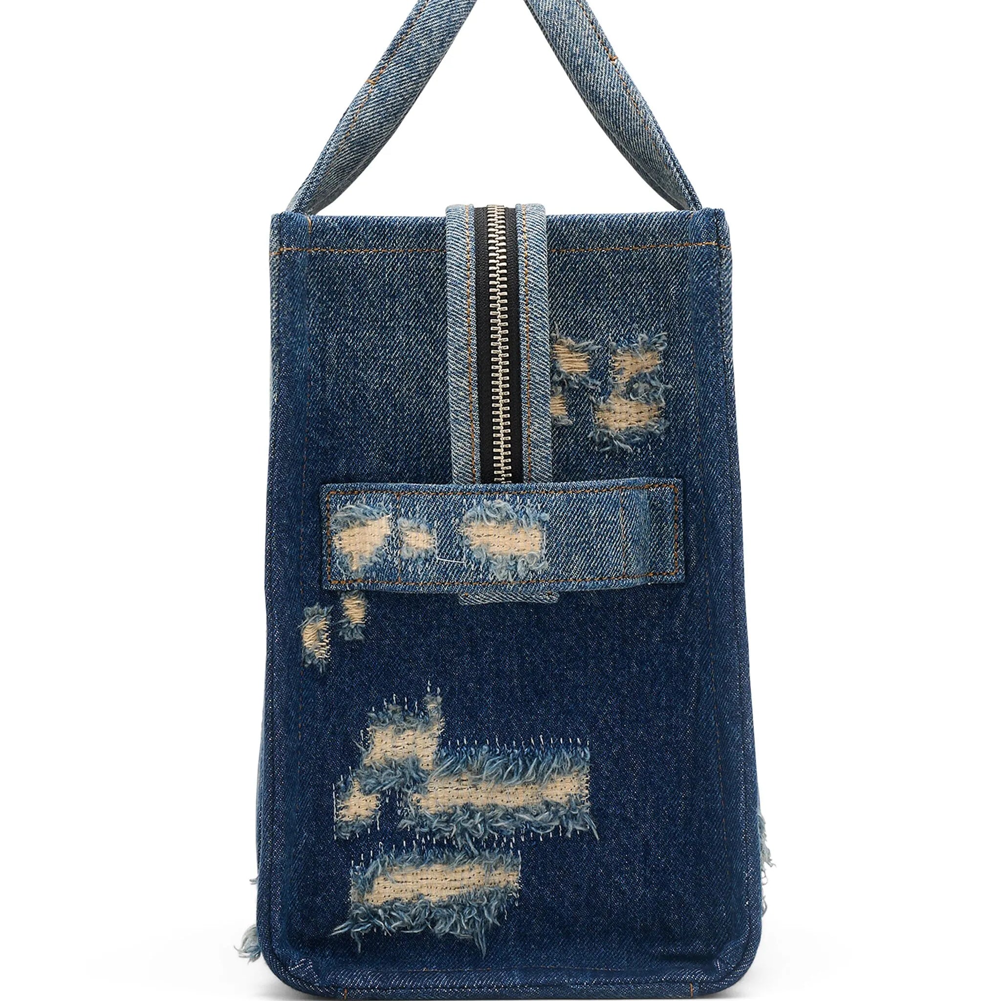 The Denim Medium Rip And Repair tote bag