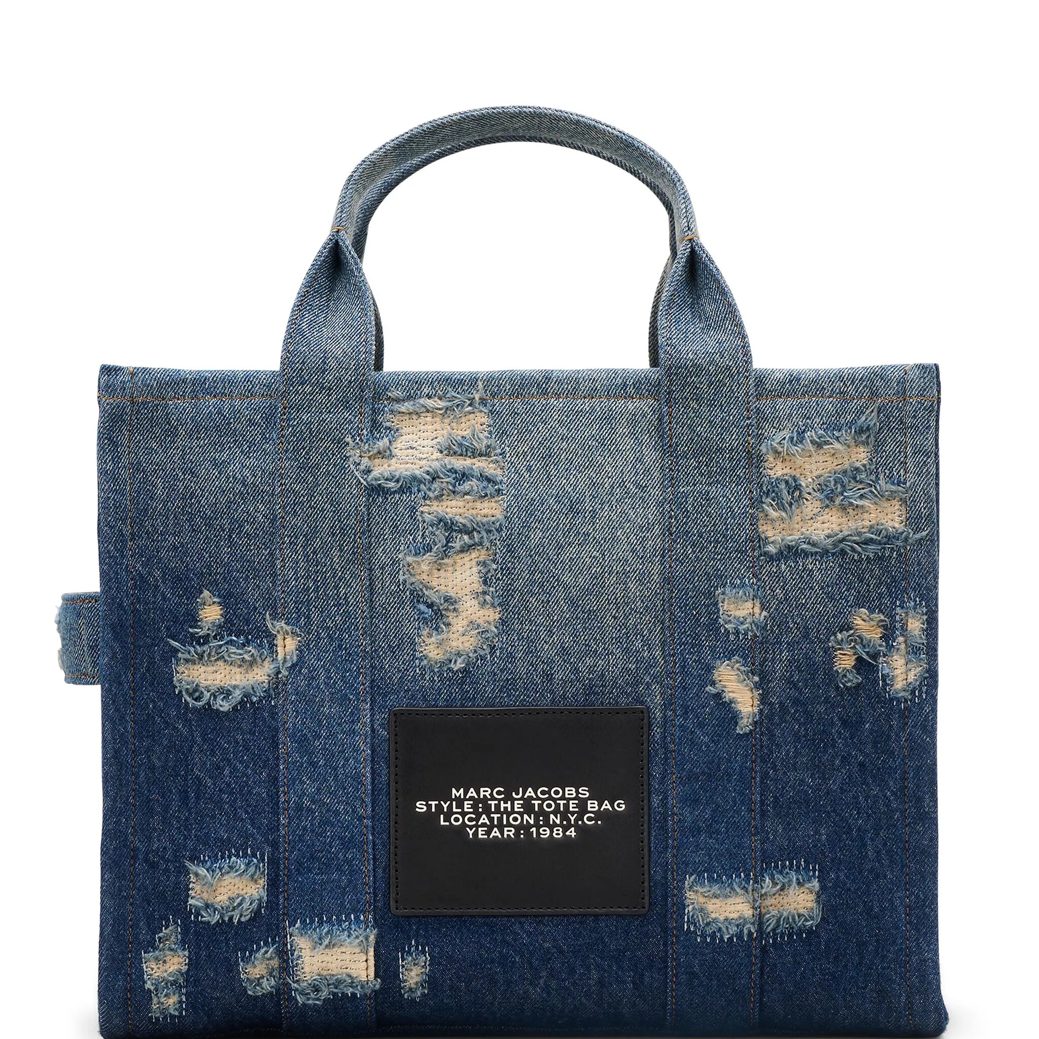 The Denim Medium Rip And Repair tote bag