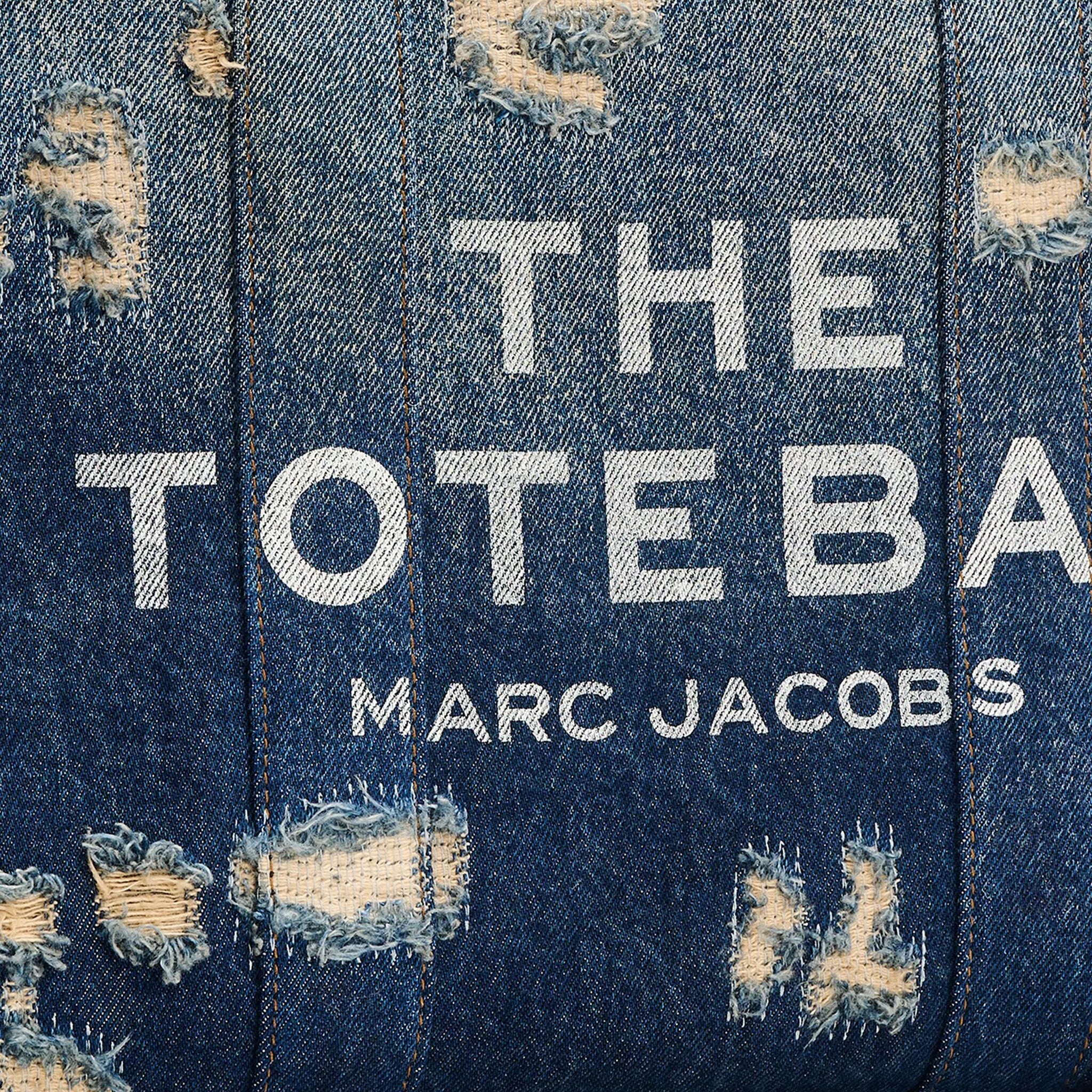 The Denim Medium Rip And Repair tote bag