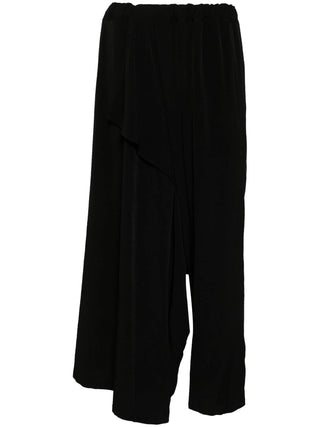 Yohji Yamamoto Gathered Wrap Pants - SHEET-1 - LISBON STORE