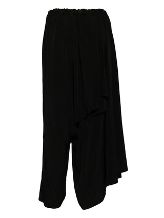 Yohji Yamamoto Gathered Wrap Pants - SHEET-1 - LISBON STORE