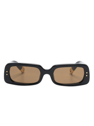 Jacquemus Azure Rectangle-Frame Sunglasses | Shop in Lisbon & Online at SHEET-1.com