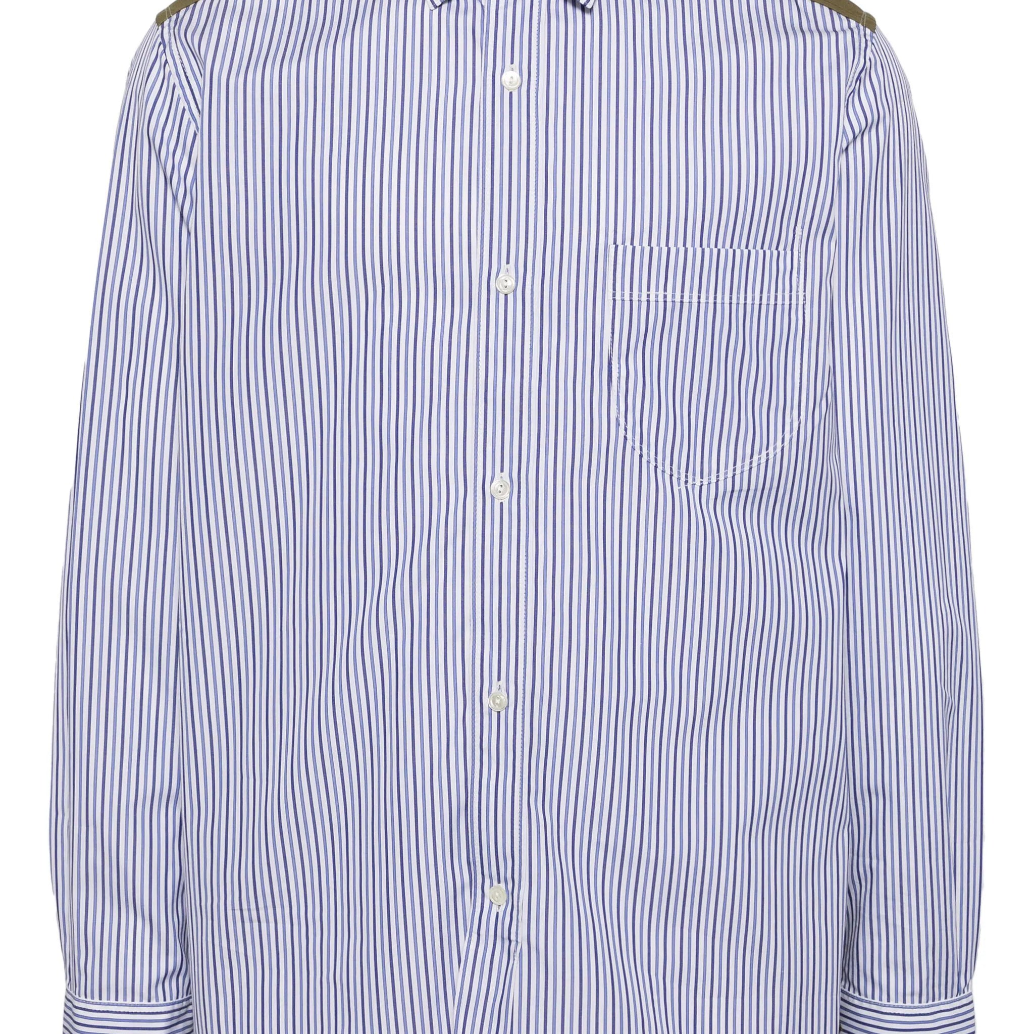 Junya Watanabe Striped Cotton Shirt | Shop in Lisbon & Online at SHEET-1.com