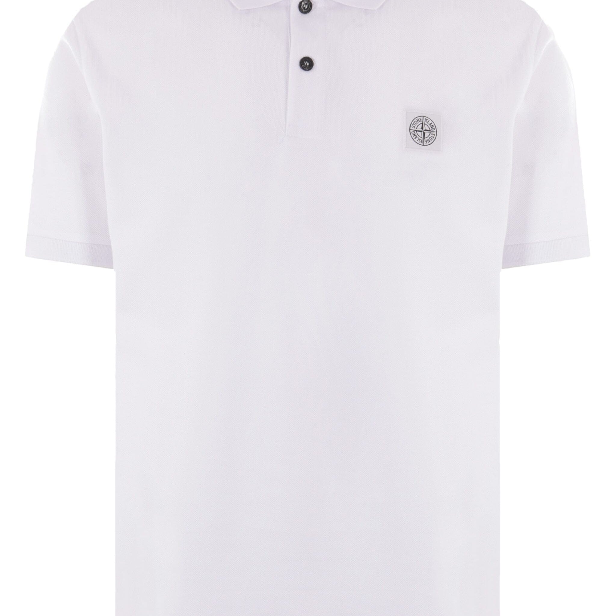 Stone Island Logo Polo T-Shirt | Shop in Lisbon & Online at SHEET-1.com