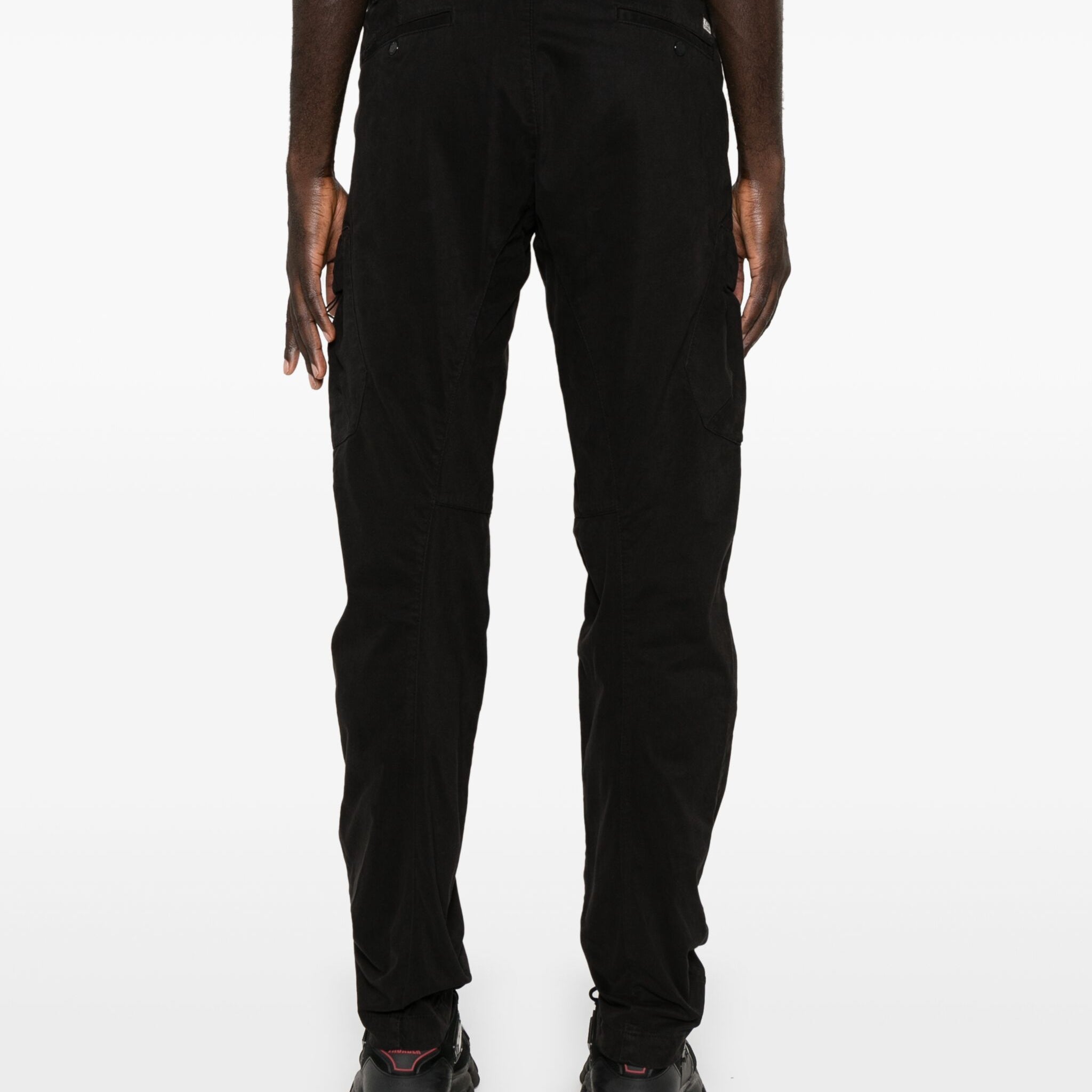 STRETCH SATEEN ERGONOMIC LENS CARGO PANTS