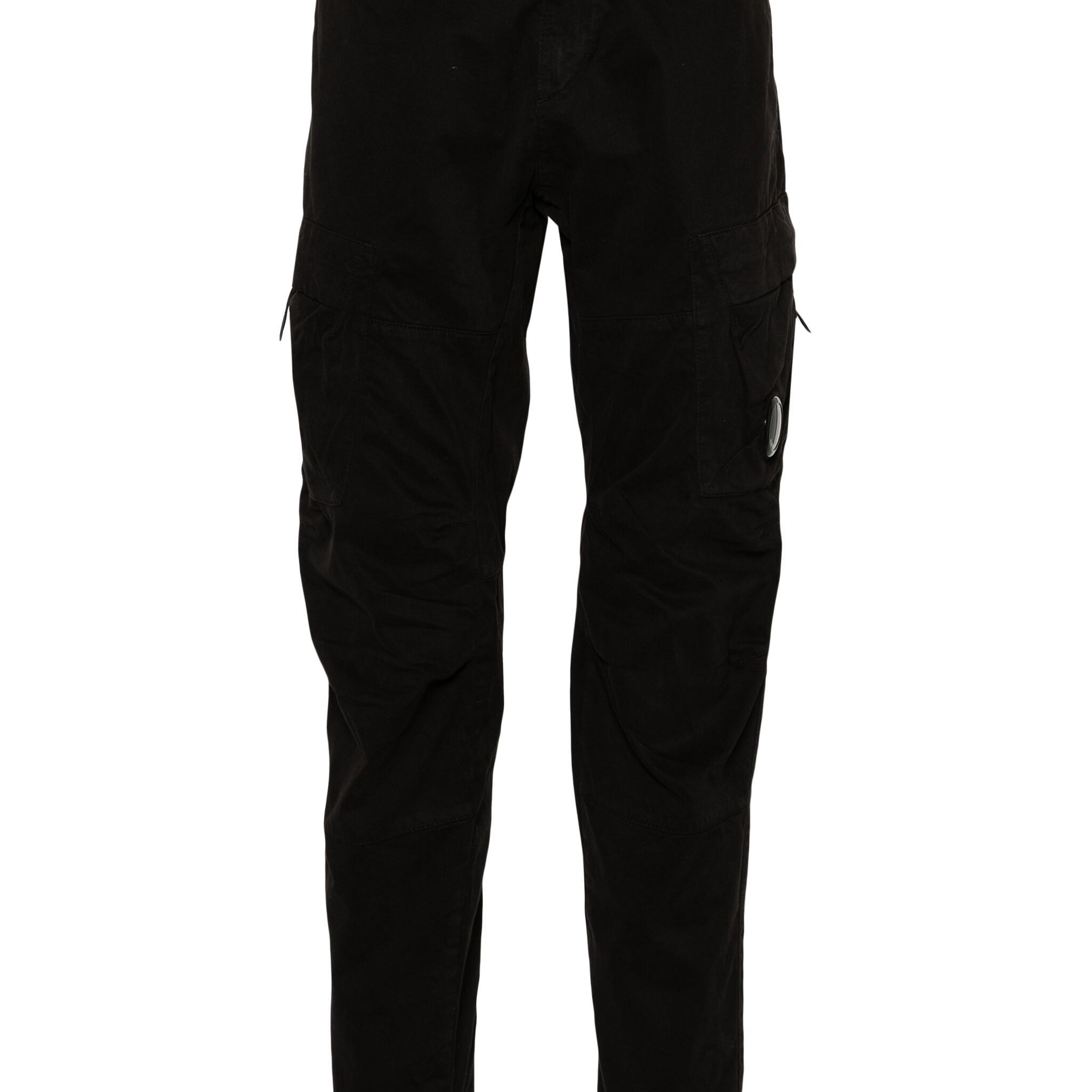 C.P. Company Stretch Sateen Ergonomic Lens Cargo Pants - SHEET-1 - LISBON STORE