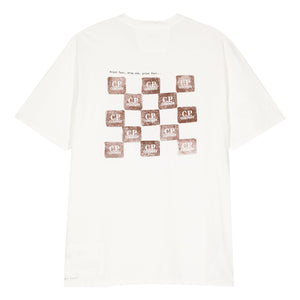 C.P. Company 24/1 Jersey Back Graphic T-Shirt - SHEET-1 - LISBON STORE