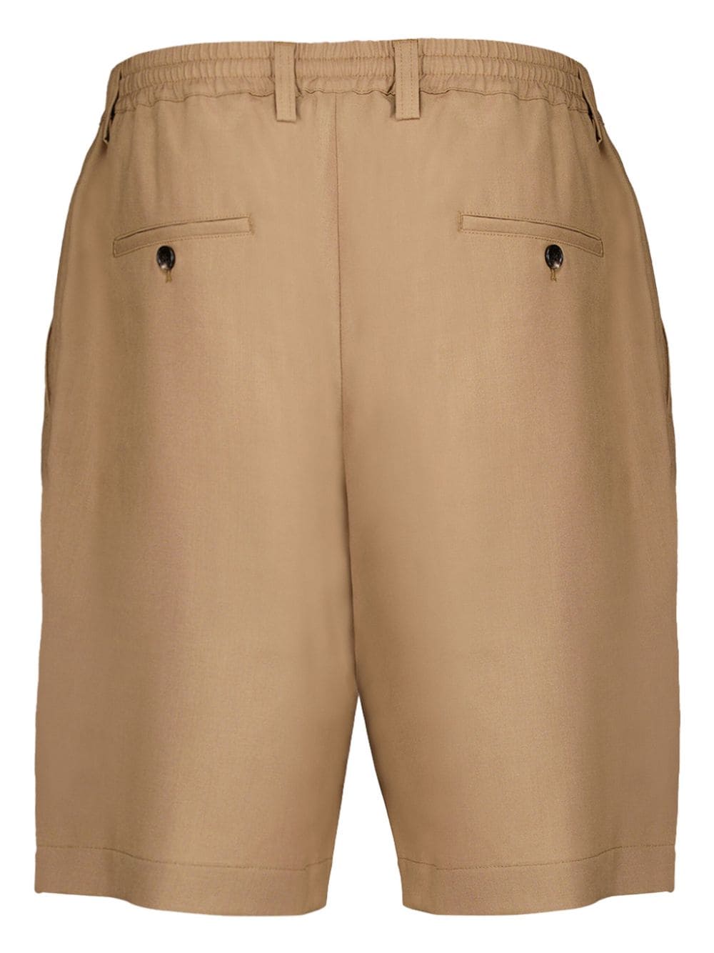 Marni Pleated Wool Bermuda Shorts - SHEET-1 - LISBON STORE