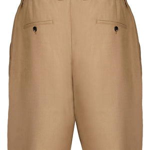 Marni Pleated Wool Bermuda Shorts - SHEET-1 - LISBON STORE