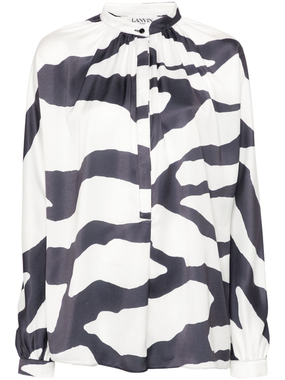 Lanvin Graphic Print Blouse | Shop in Lisbon & Online at SHEET-1.com