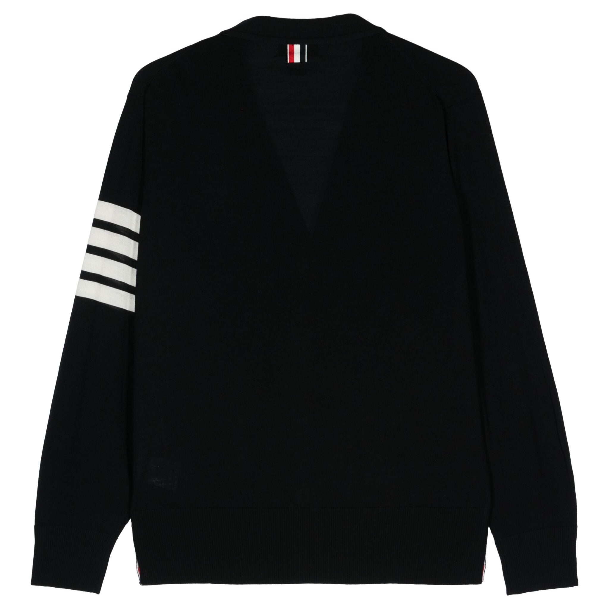 Thom Browne Wool Classic V-Neck Cardigan - SHEET-1 - LISBON STORE