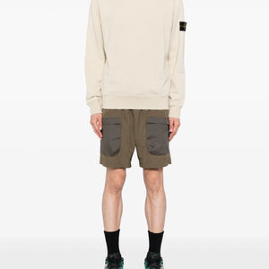 Stone Island Compass Patch Cotton Sweatshirt | Shop in Lisbon & Online at SHEET-1.com