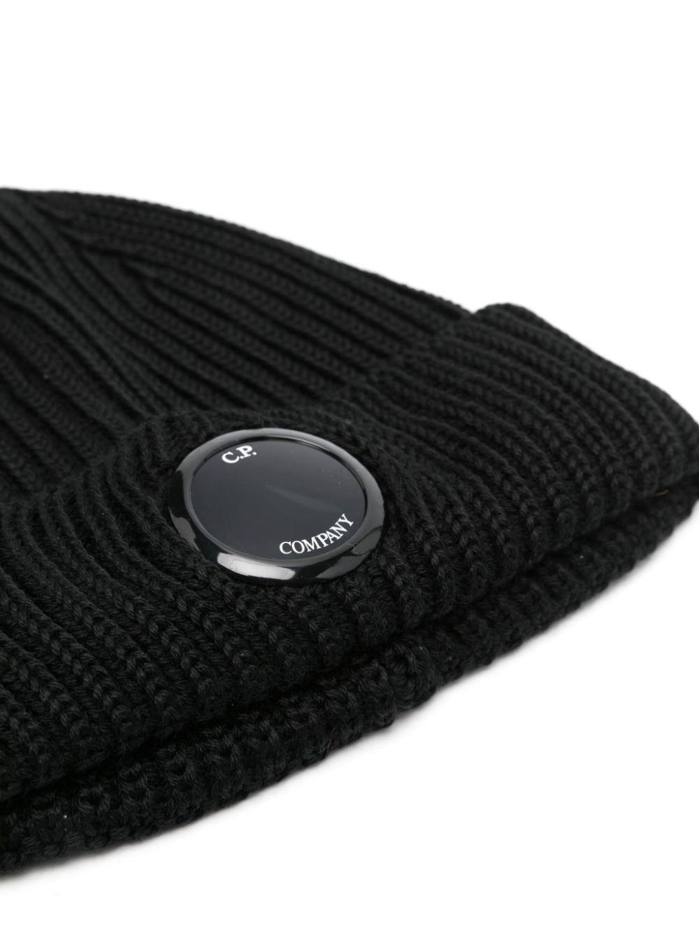 C.P. Company Extra Fine Merino Wool Lens Beanie - SHEET-1 - LISBON STORE