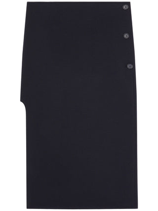 Courrèges Oblique Tailor Midi Skirt - SHEET-1 - LISBON STORE