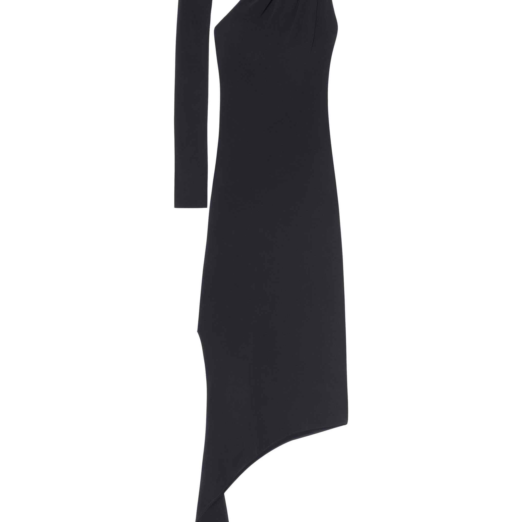 Courrèges Long Slash Dress In Crepe - SHEET-1 - LISBON STORE