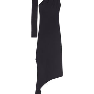 Courrèges Long Slash Dress In Crepe - SHEET-1 - LISBON STORE