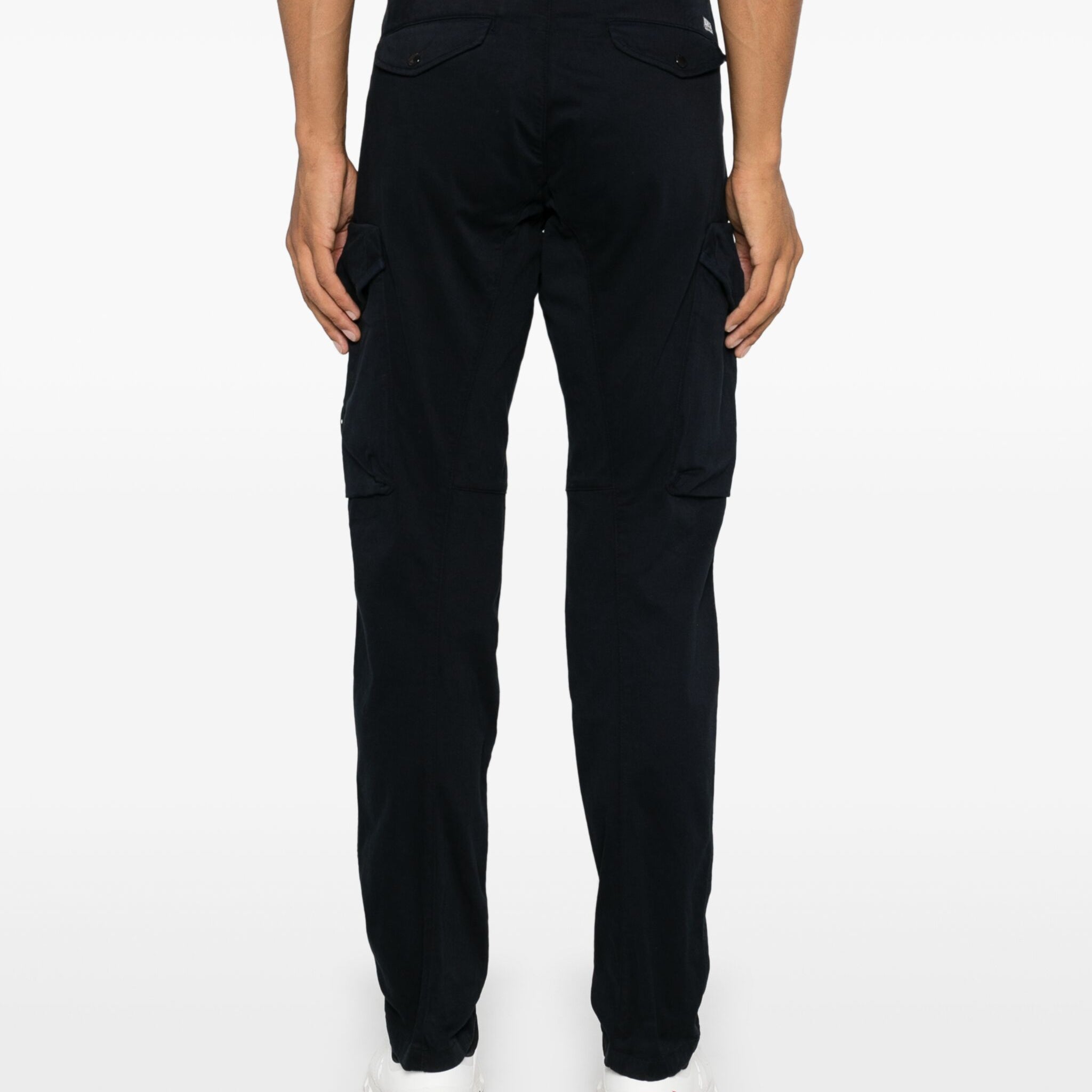 STRETCH SATEEN ERGONOMIC LENS CARGO PANTS