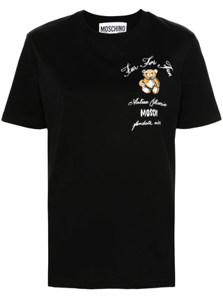 Moschino Teddy Bear Print T-Shirt - SHEET-1 - LISBON STORE