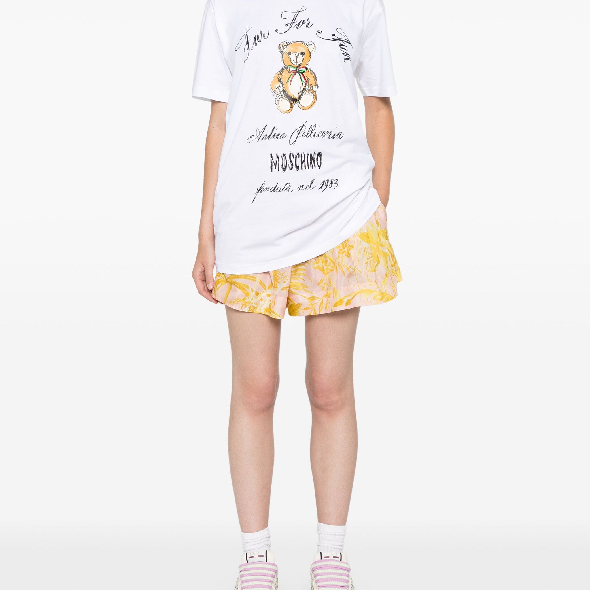 Moschino Cotton T-Shirt - SHEET-1 - LISBON STORE