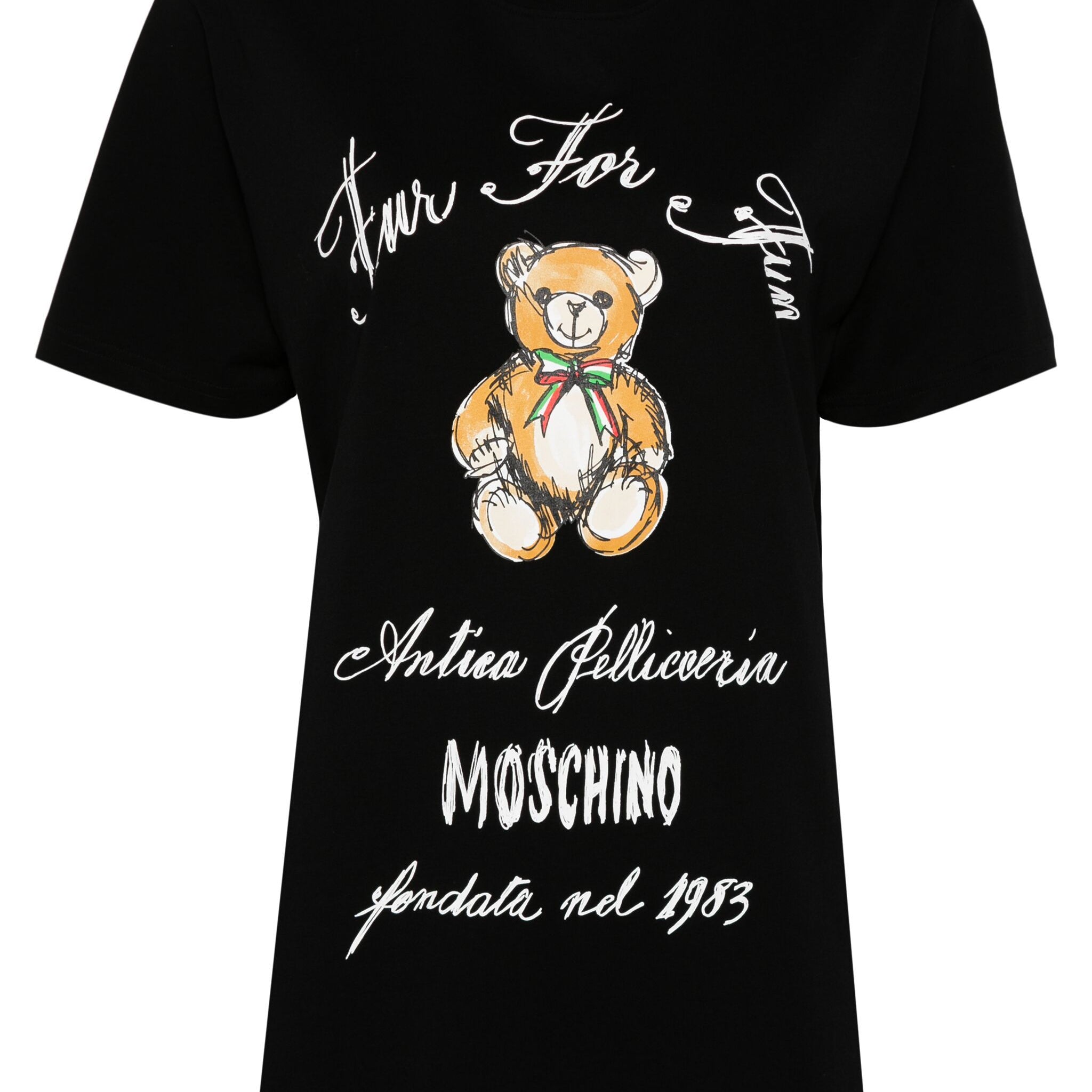 Moschino Cotton T-Shirt - SHEET-1 - LISBON STORE