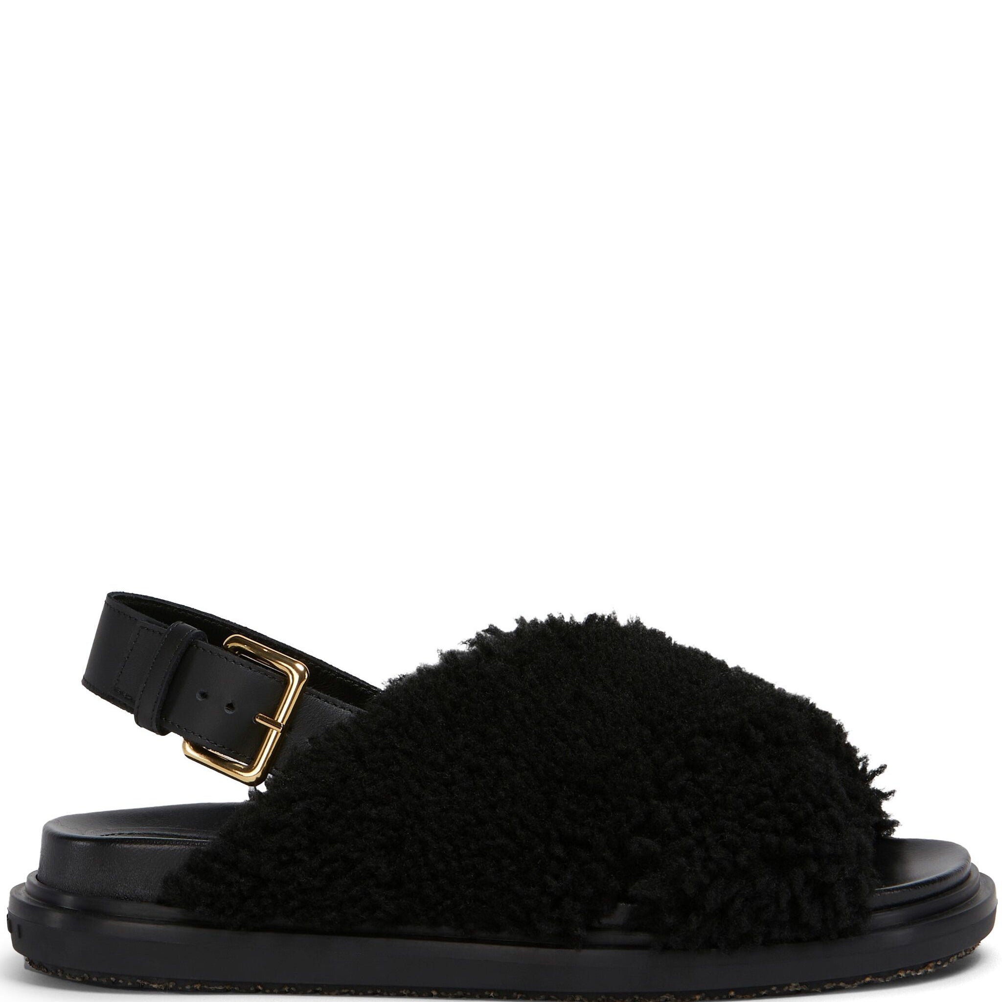 Marni Fussbett Shearling Sandals - SHEET-1 - LISBON STORE