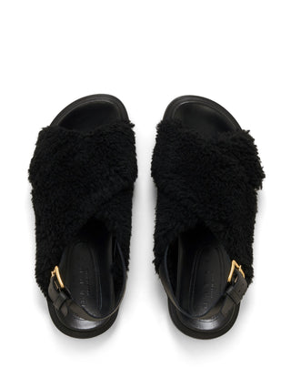 Marni Fussbett Shearling Sandals - SHEET-1 - LISBON STORE