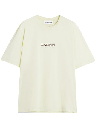 Lanvin Classic Embroidered T-Shirt - SHEET-1 - LISBON STORE