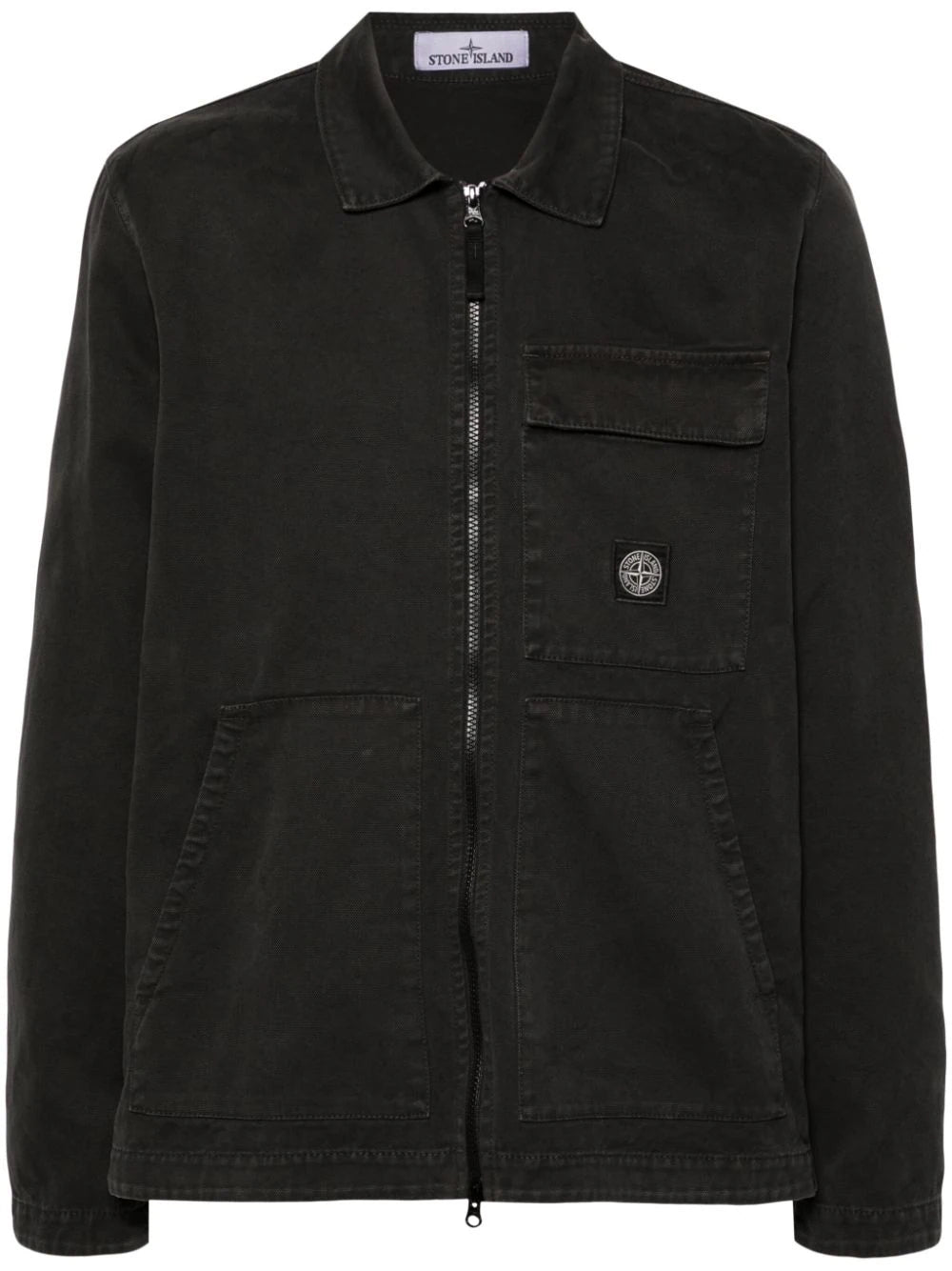 Stone Island Compass Motif Shirt Jacket | Shop in Lisbon & Online at SHEET-1.com