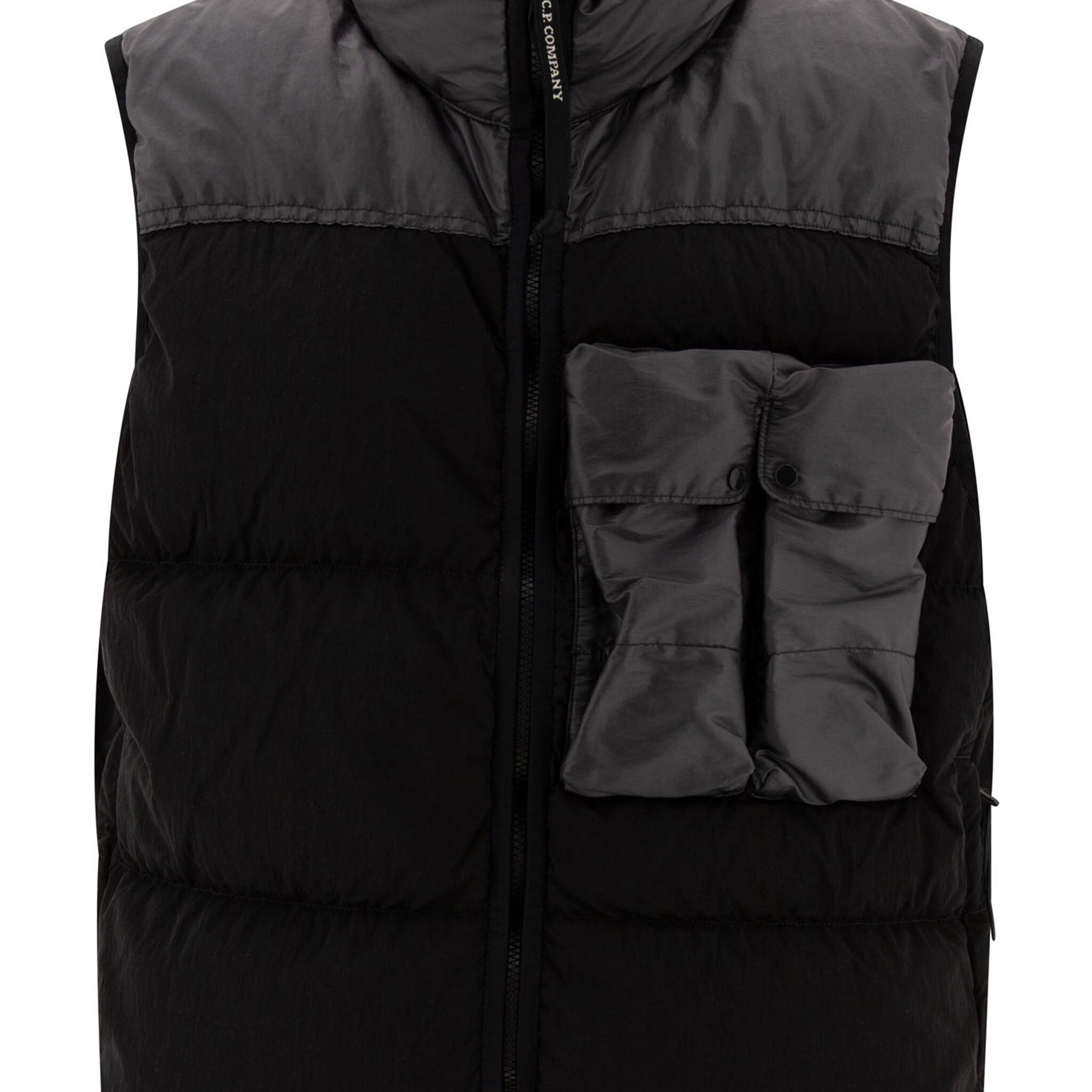 C.P. Company Eco Chrome R Mixed Down Vest - SHEET-1 - LISBON STORE