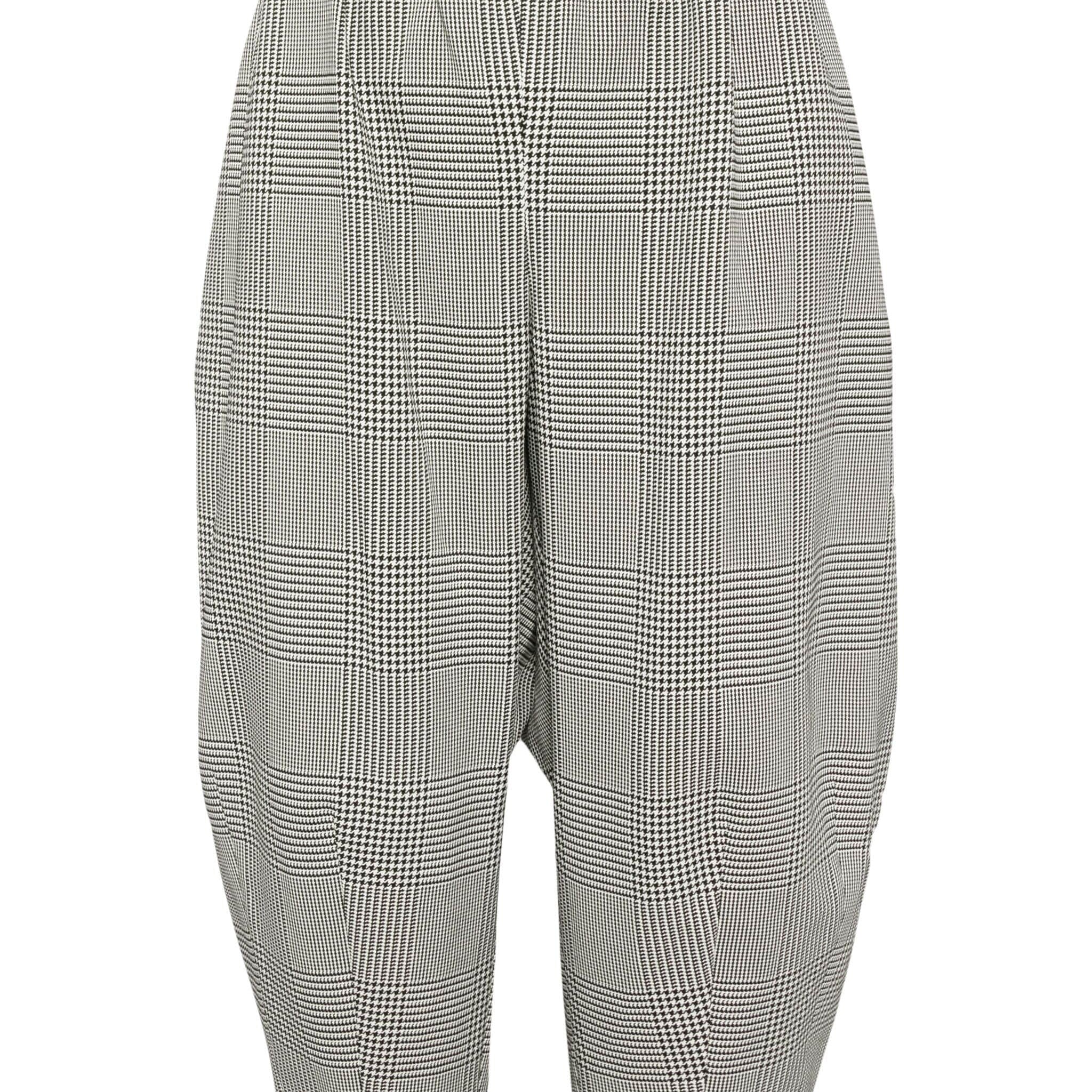 Comme Des Garçons Houndstooth Tapered Trousers | Shop in Lisbon & Online at SHEET-1.com