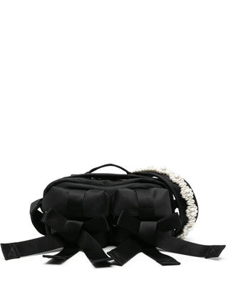 Simone Rocha Beaded Classic Bow Crossbody Bag | Shop in Lisbon & Online at SHEET-1.com