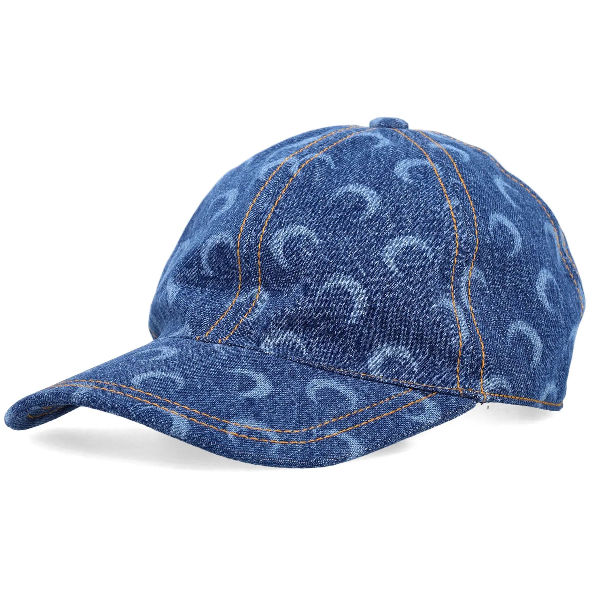 Marine Serre Moon Laser Denim Baseball Cap | Shop in Lisbon & Online at SHEET-1.com