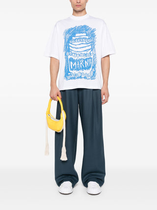 Marni Cake Print Jersey T-Shirt - SHEET-1 - LISBON STORE