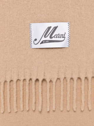 Marni Logo Patch Scarf - SHEET-1 - LISBON STORE