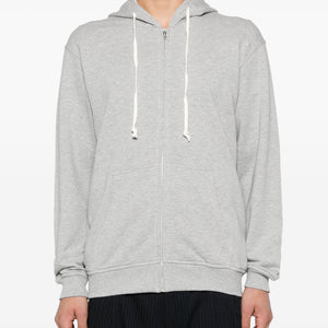 HOODIE MIT SLOGAN-PRINT Grau