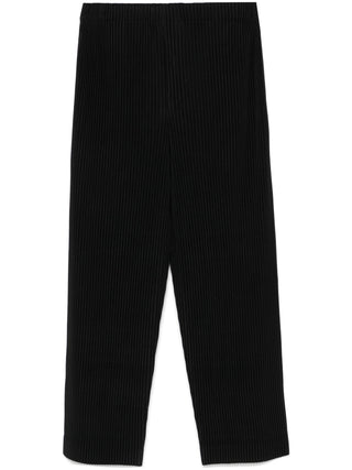 Homme Plissé Issey Miyake Basic Tapered Plissé Trousers - SHEET-1 - LISBON STORE