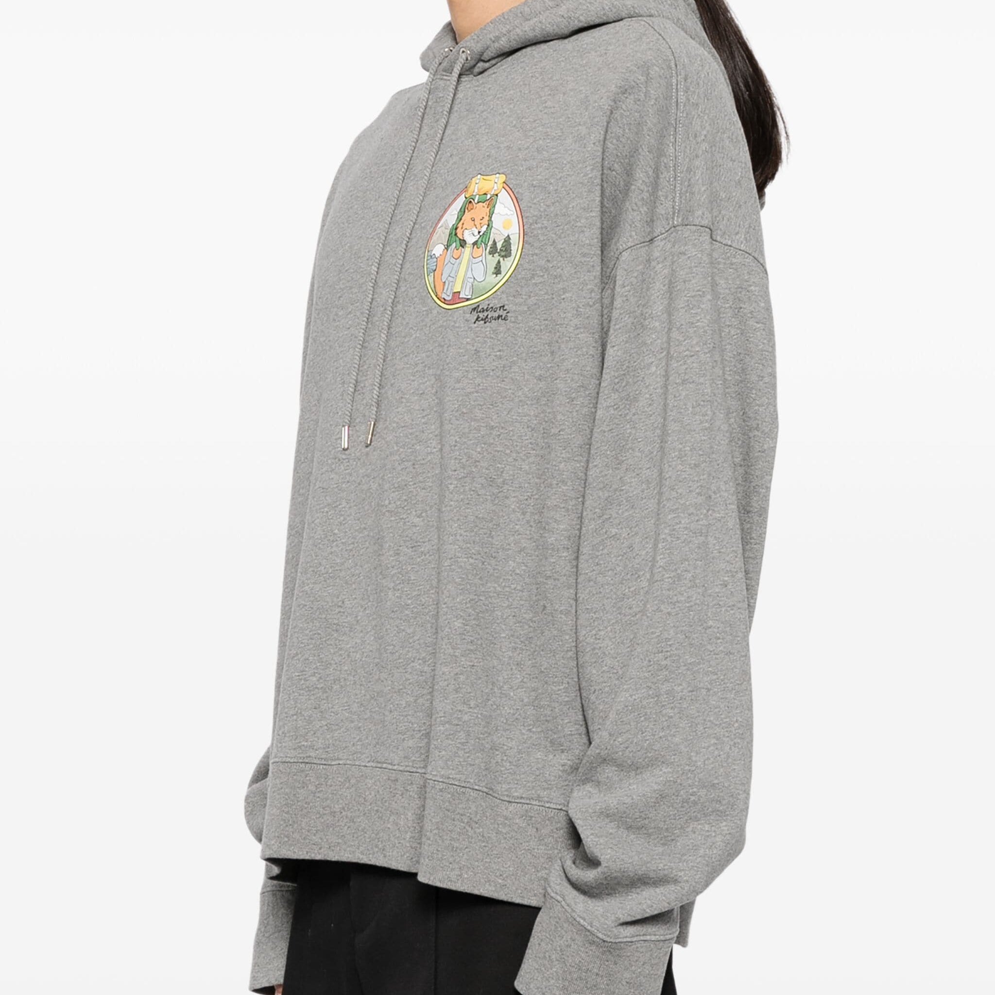 RAMBLING FOX OVERSIZE HOODIE