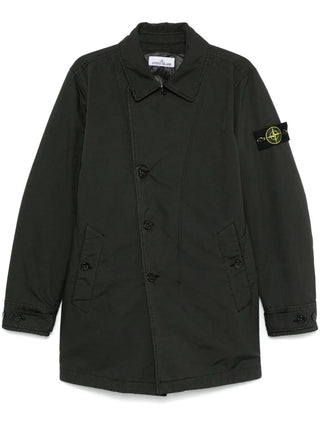 Stone Island Giaccone Lead Grey Coat - SHEET-1 - LISBON STORE