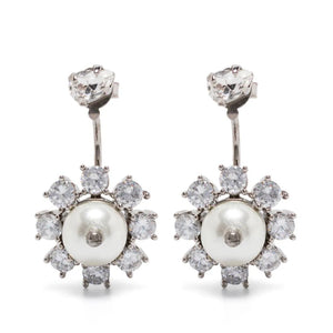 Simone Rocha Double Ended Daisy Earrings | Shop in Lisbon & Online at SHEET-1.com