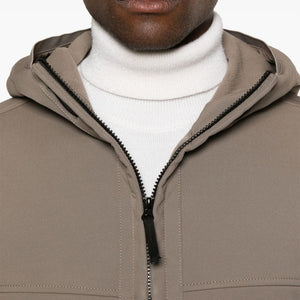 WATER-RESISTANT HOODED JACKET