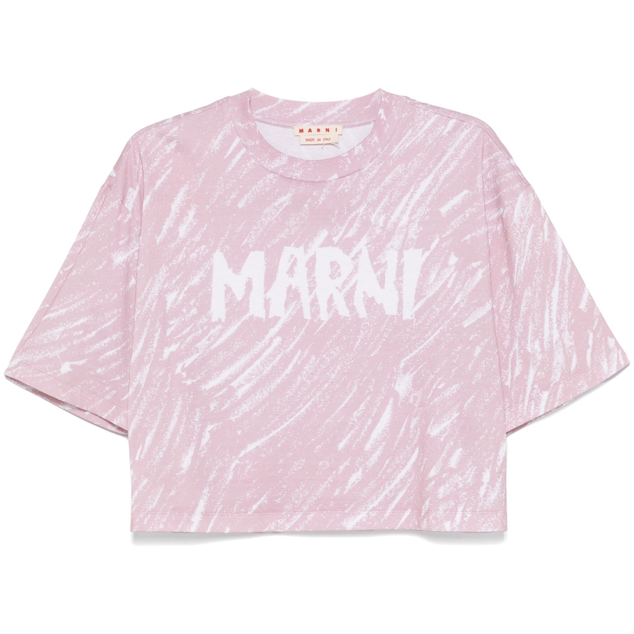 Marni Scribble Logo T-shirt - SHEET-1 - LISBON STORE