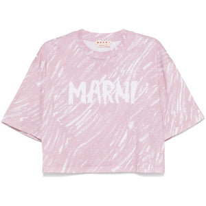 Marni Scribble Logo T-shirt - SHEET-1 - LISBON STORE