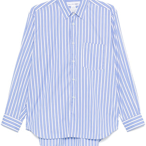 Comme Des Garçons Shirt Striped Cotton Shirt - SHEET-1 - LISBON STORE