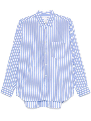 Comme Des Garçons Shirt Striped Cotton Shirt - SHEET-1 - LISBON STORE